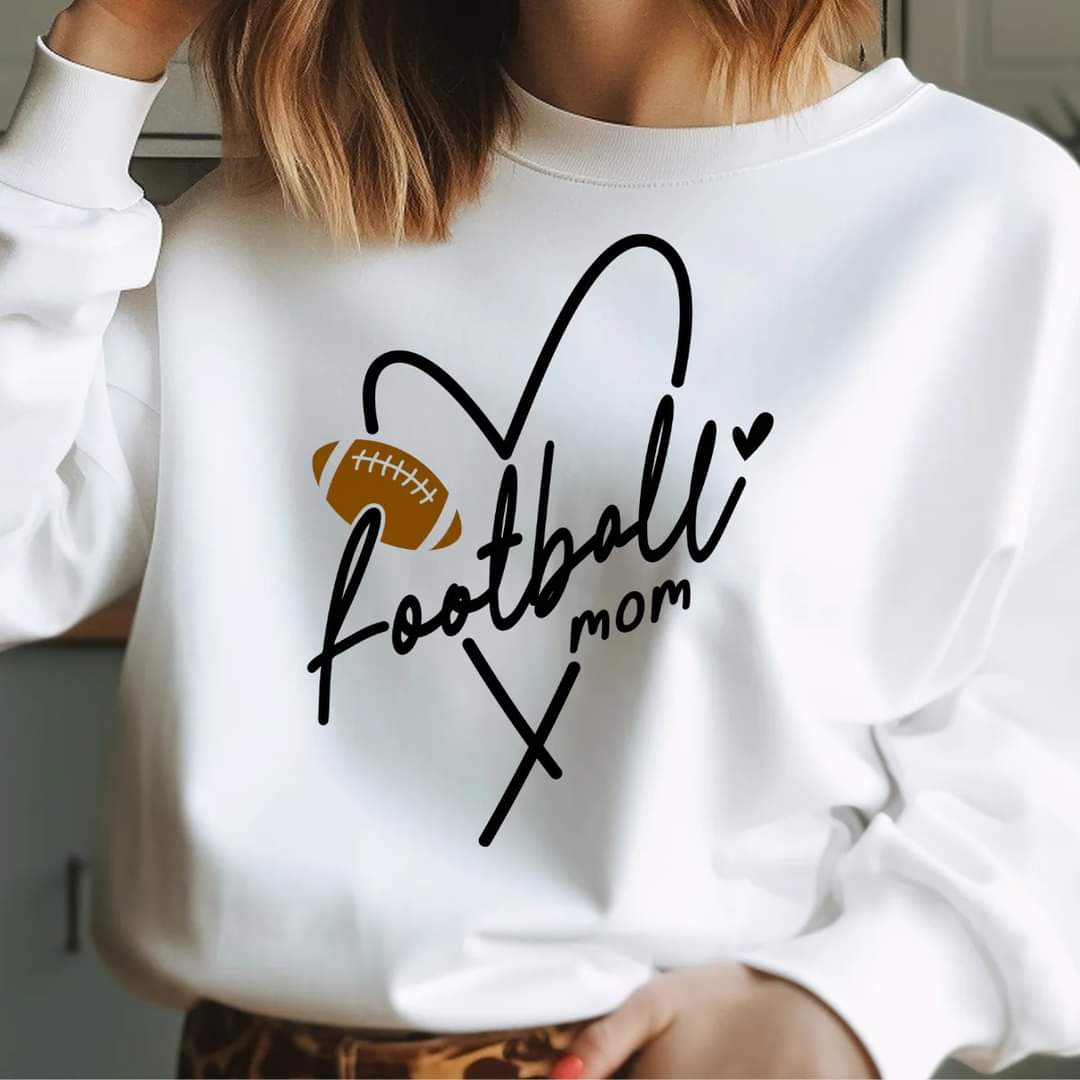 Football Mom 🖤 Football T-shirt