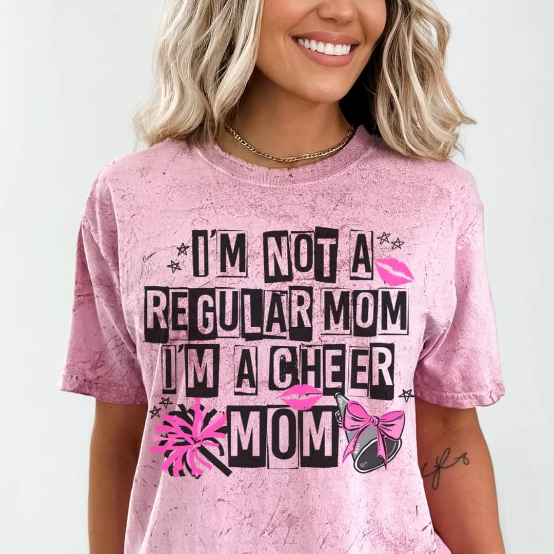 I'm Not A Regular Mom I'm A Cheer Mom T-shirt